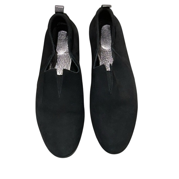 Arche Piaoko Black Nubuck Leather Loafers Minimalist Slip-On Flats 40 / 9 - Picture 2 of 9